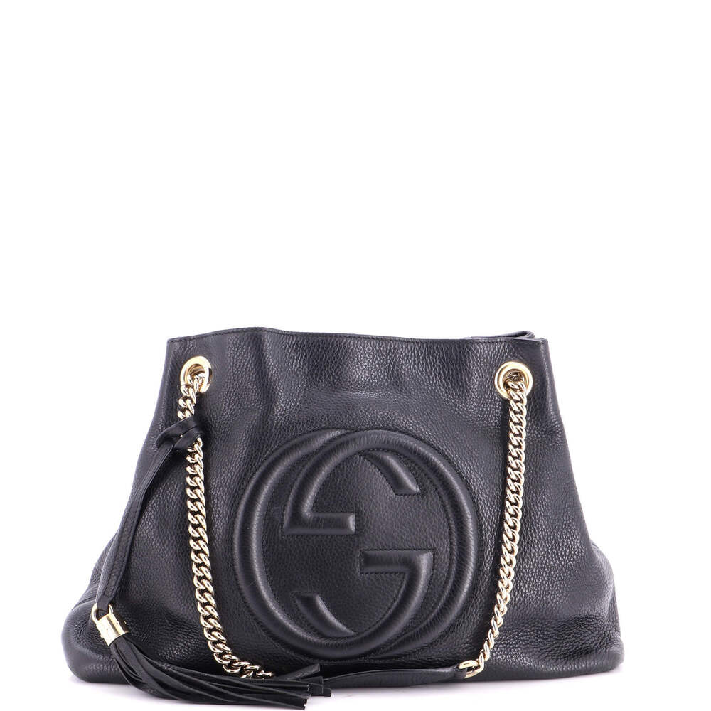 Gucci Medium Soho Chain Strap Shoulder Bag Leather